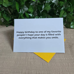Birthday Cake and Balloons Card (ONLINE ORDER ONLY)