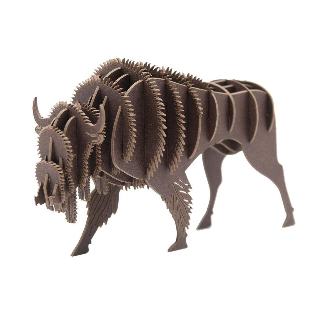 Bison 3D Cardboard Model Kit Fridolin (ONLINE ORDER ONLY)