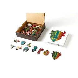 Bison 70 Piece Wooden Jigsaw Puzzle Geek Toys (ONLINE ORDER ONLY)