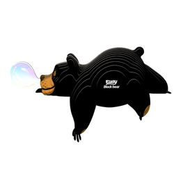 Black Bear 3D Cardboard Model Kit Eugy