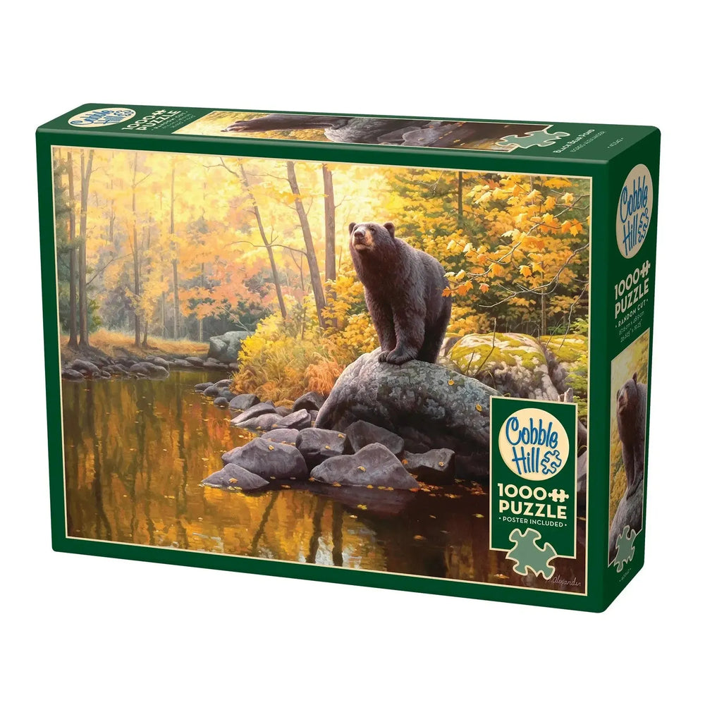 Black Bear Pond 1000 Piece Jigsaw Puzzle Cobble Hill (ONLINE ORDER ONLY)
