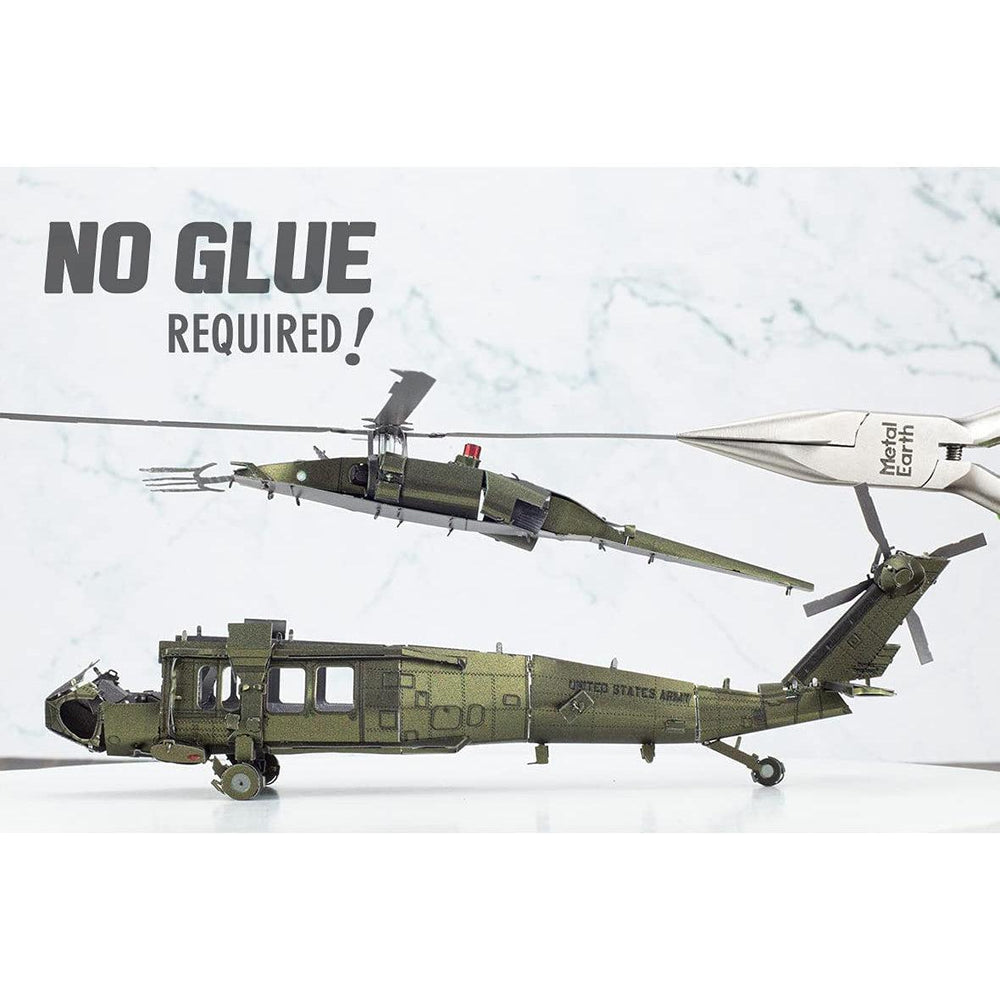Black Hawk Helicopter 3D Steel Model Kit Metal Earth (ONLINE ORDER ONLY)