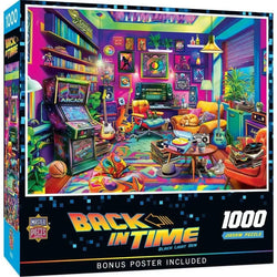 Black Light Den Back in Time 1000 Piece Jigsaw Puzzle MasterPieces