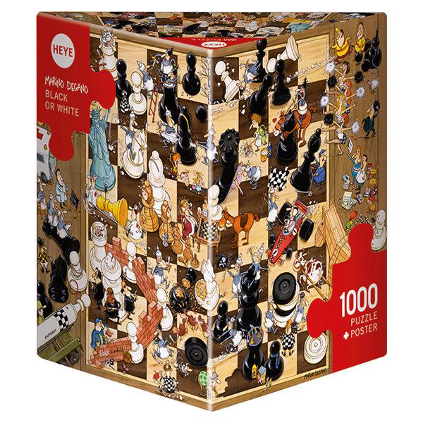Black or White 1000 Piece Jigsaw Puzzle Heye (ONLINE ORDER ONLY)
