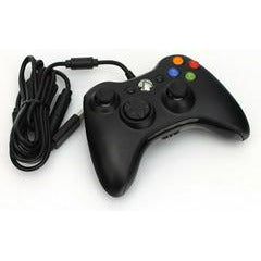 Black Xbox 360 Wired Official-Controller - Xbox 360 (Online Order Only)