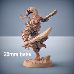 Blackrazor Warrior: Base Sculpt D (Male Hobgoblin) (Online Only)