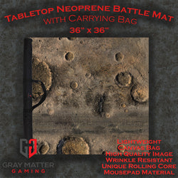 Blasted Battlefield - Neoprene Battle Mat with Bag (Online Order Only)