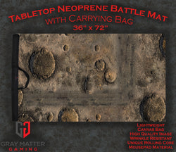 Blasted Battlefield - Neoprene Battle Mat with Bag (Online Order Only)