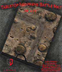 Blasted Battlefield - Neoprene Battle Mat with Bag (Online Order Only)