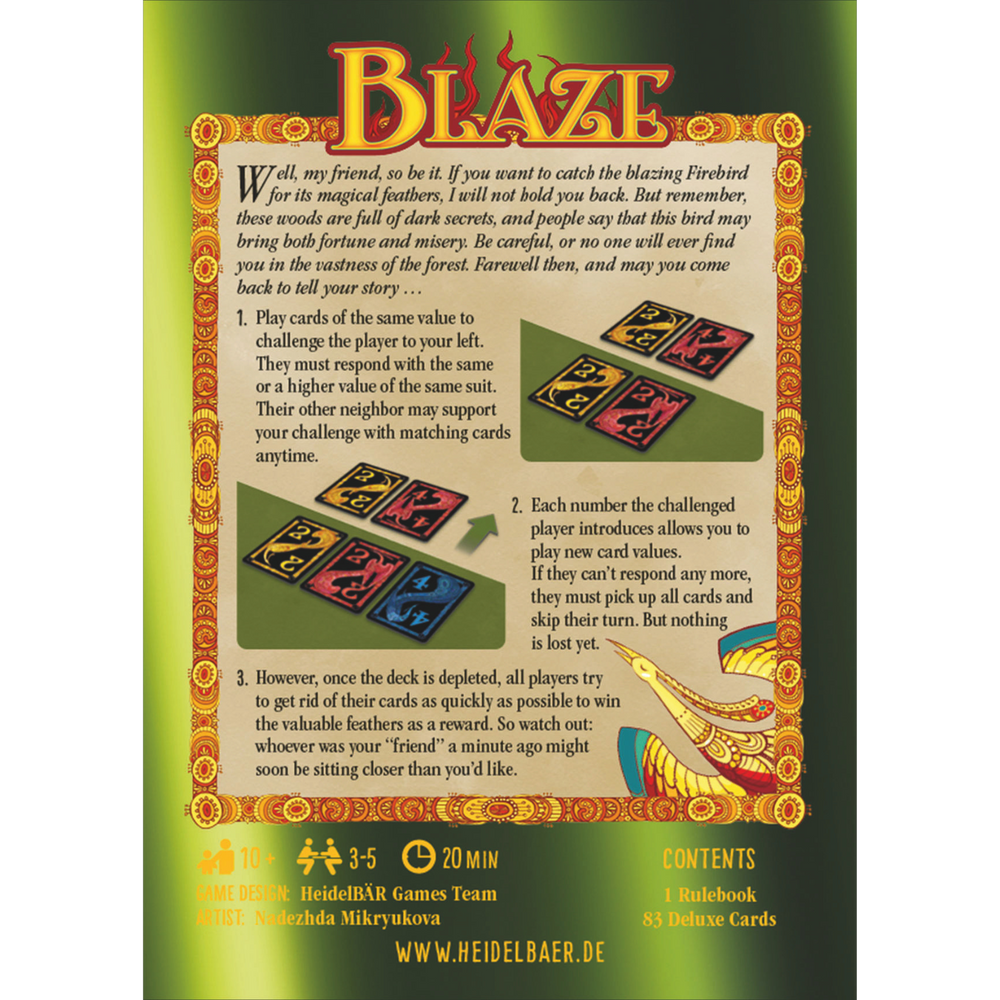 Blaze (ONLINE ORDER ONLY)