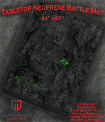 Blighted Cavern - Neoprene Battle Mat with Bag (Online Order Only)