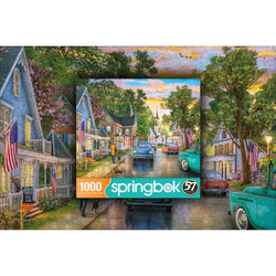 Blissful Borough 1000 Piece Jigsaw Puzzle Springbok (ONLINE ORDER ONLY)