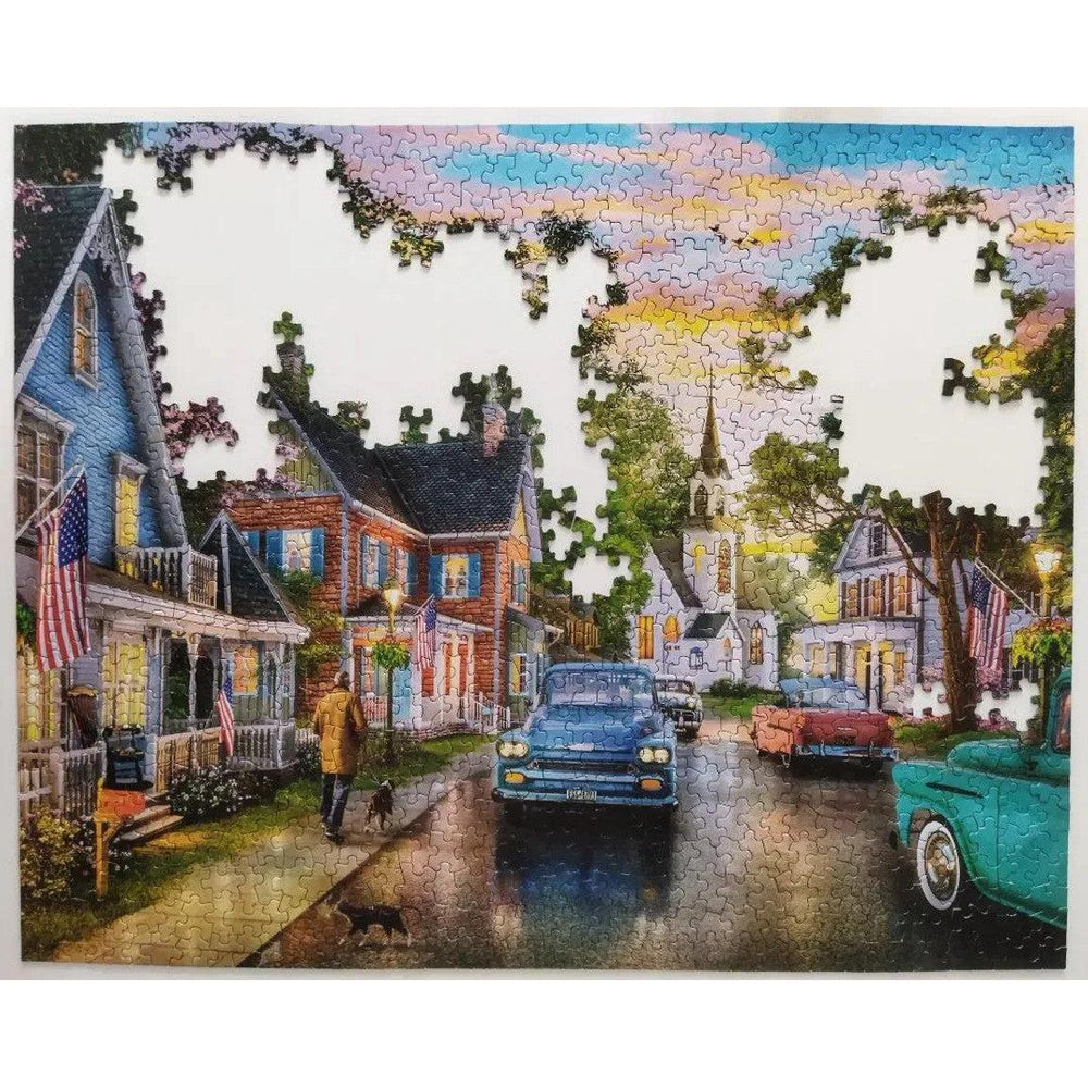 Blissful Borough 1000 Piece Jigsaw Puzzle Springbok (ONLINE ORDER ONLY)