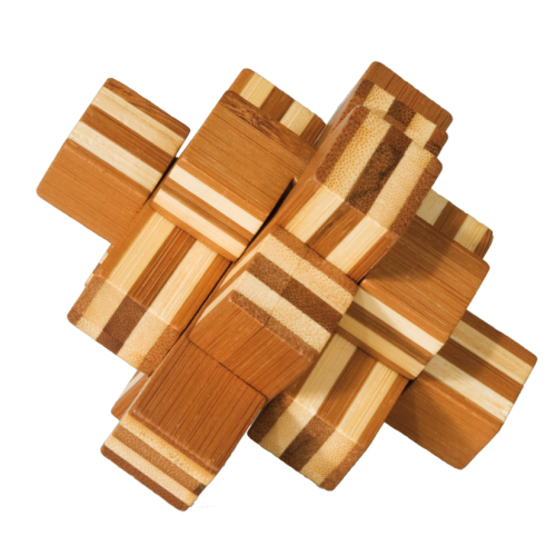 Block 3D Bamboo Puzzle Fridolin (ONLINE ORDER ONLY)