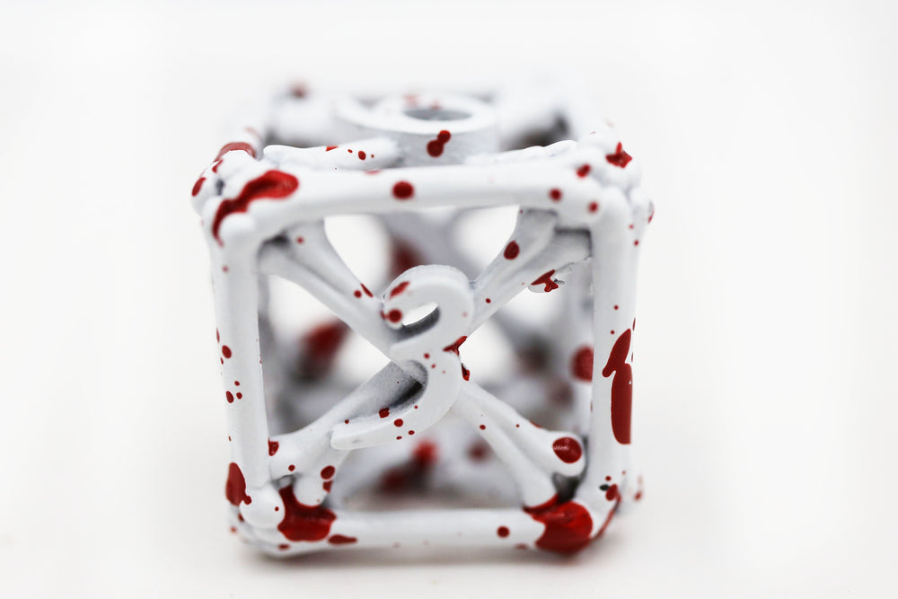 Blood Bones - Hollow Metal RPG Dice Set (ONLINE ORDER ONLY)