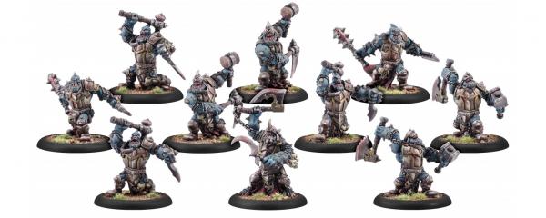Warmachine: Cryx Bloodgorgers, Blighted Trollkin (ONLINE ORDER ONLY)
