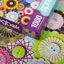 Bloomin Buttons 1000 Piece Jigsaw Puzzle Springbok (ONLINE ORDER ONLY)