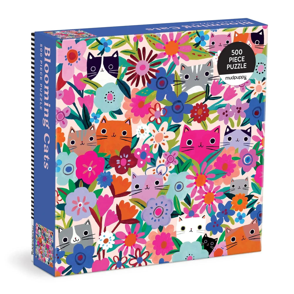 Blooming Cats 500 Piece Jigsaw Puzzle Mudpuppy (ONLINE ORDER ONLY)