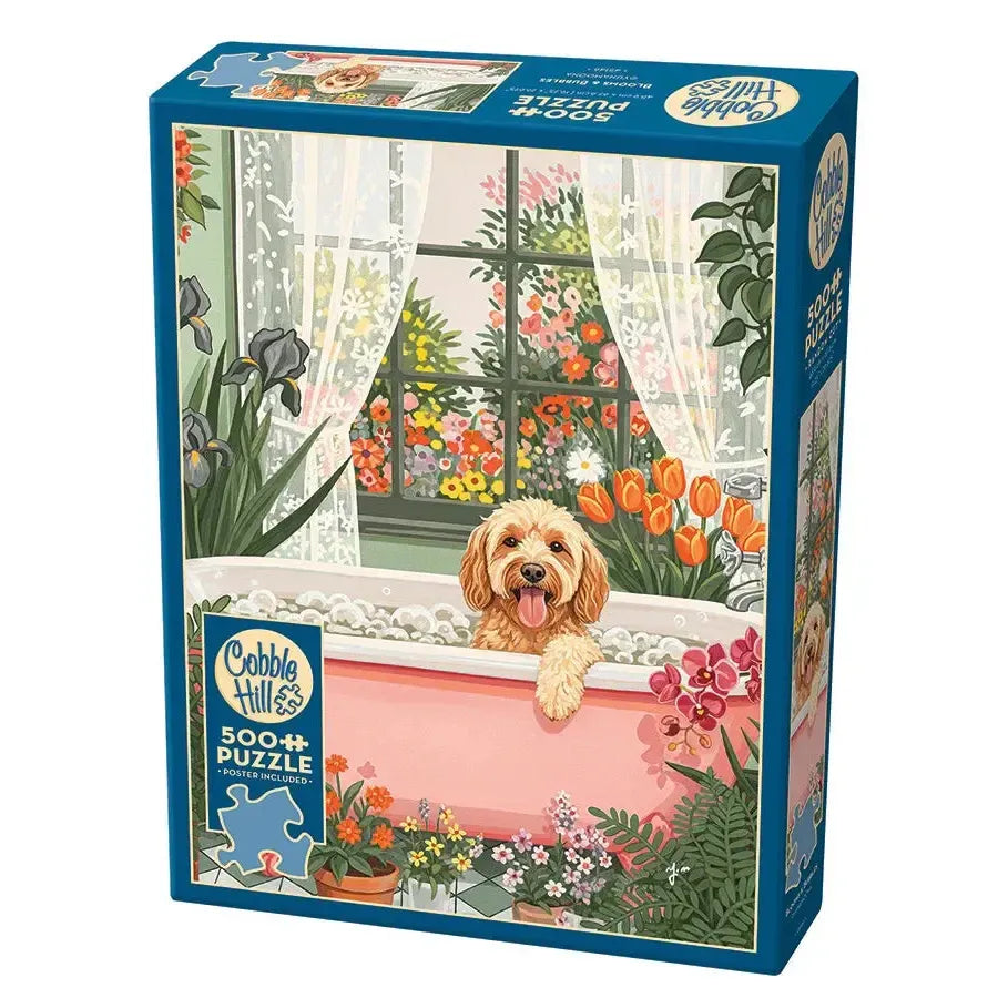 Blooms & Bubbles 500 Piece Jigsaw Puzzle Cobble Hill (ONLINE ORDER ONLY)