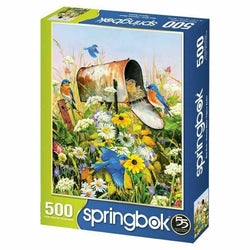 Blue Birds 500 Piece Jigsaw Puzzle Springbok (ONLINE ORDER ONLY)