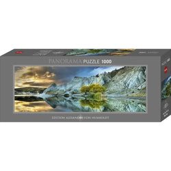 Blue Lake 1000 Piece Panoramic Jigsaw Puzzle Heye (ONLINE ORDER ONLY)