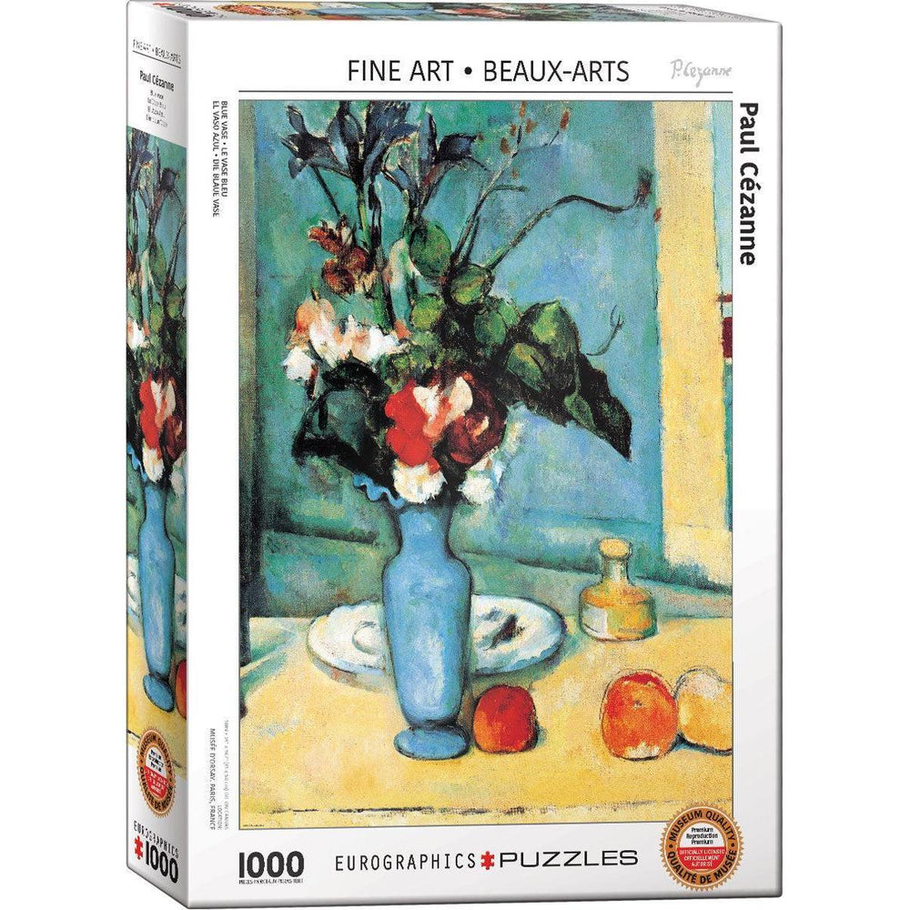Blue Vase by Paul Cezanne 1000 Piece Jigsaw Puzzle Eurographics (ONLINE ORDER ONLY)