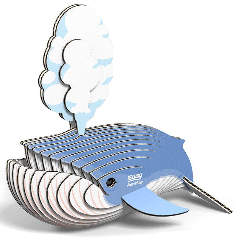 Blue Whale 3D Cardboard Model Kit Eugy (ONLINE ORDER ONLY)