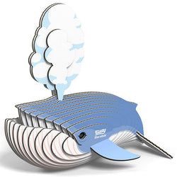 Blue Whale 3D Cardboard Model Kit Eugy (ONLINE ORDER ONLY)