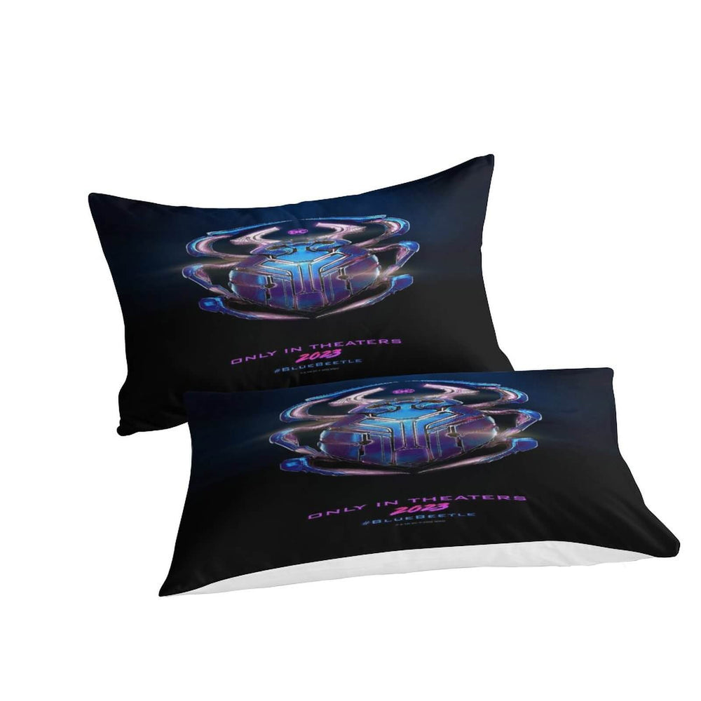 Blue Beetle Bedding Set Quilt Duvet Cover Without Filler (Online Order Only)