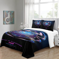 Blue Beetle Bedding Set Quilt Duvet Cover Without Filler (Online Order Only)