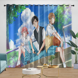 Blue Box Curtains Blackout Window Drapes Room Decoration (Online Order Only)