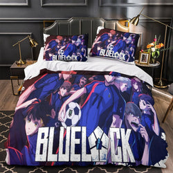 Blue Lock Bedding Set Duvet Cover Without Filler (Online Order Only)