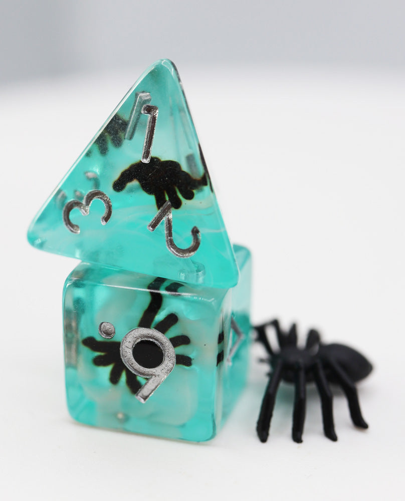 Blue Tarantula RPG Dice Set (ONLINE ORDER ONLY)