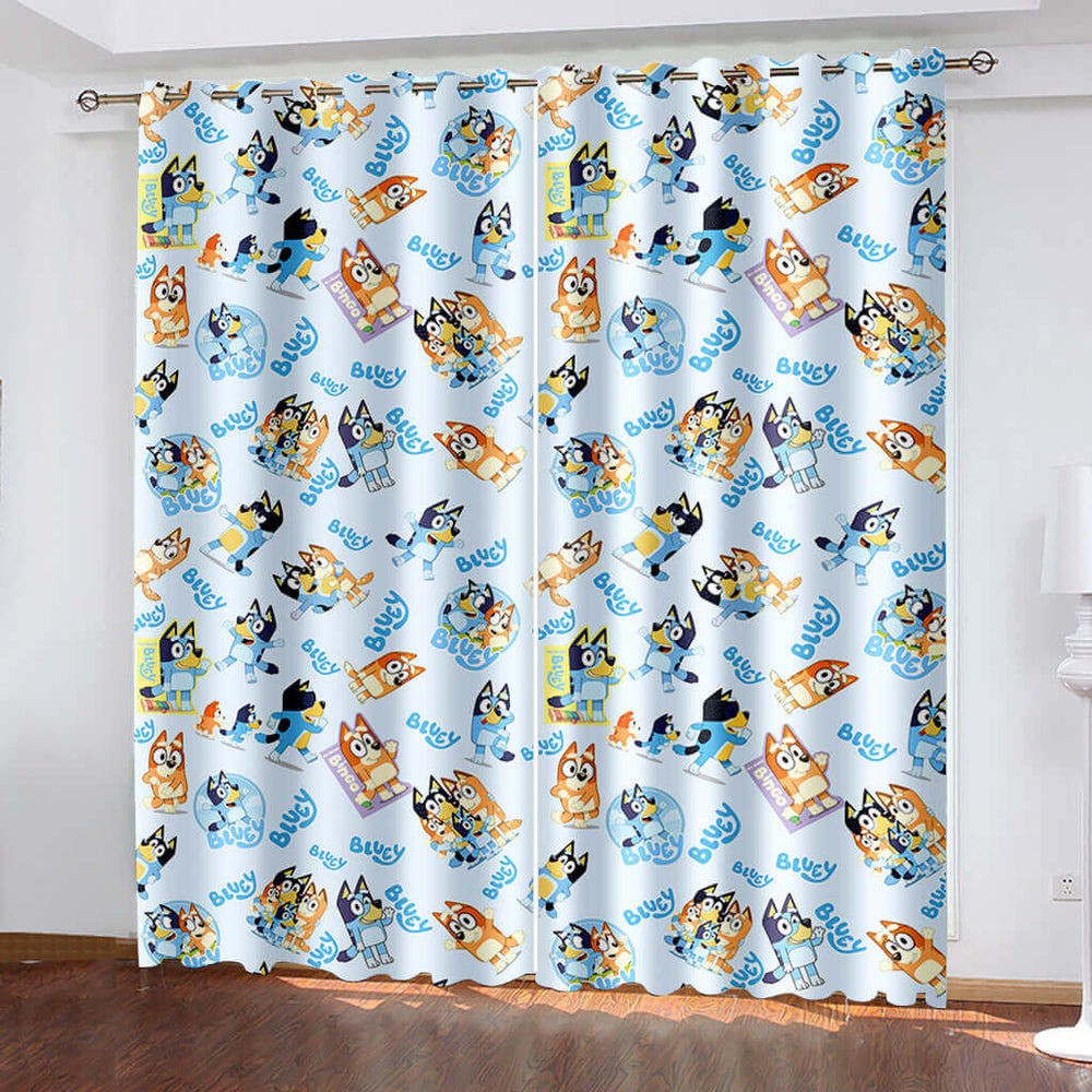 Bluey Curtains Blackout Window KidsDrapes (Online Order Only)