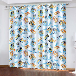 Bluey Curtains Blackout Window KidsDrapes (Online Order Only)
