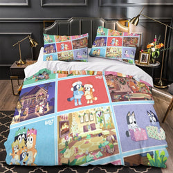 Bluey Duvet Cover Kids Bedding Set Without Filler (ONLINE ORDER ONLY)
