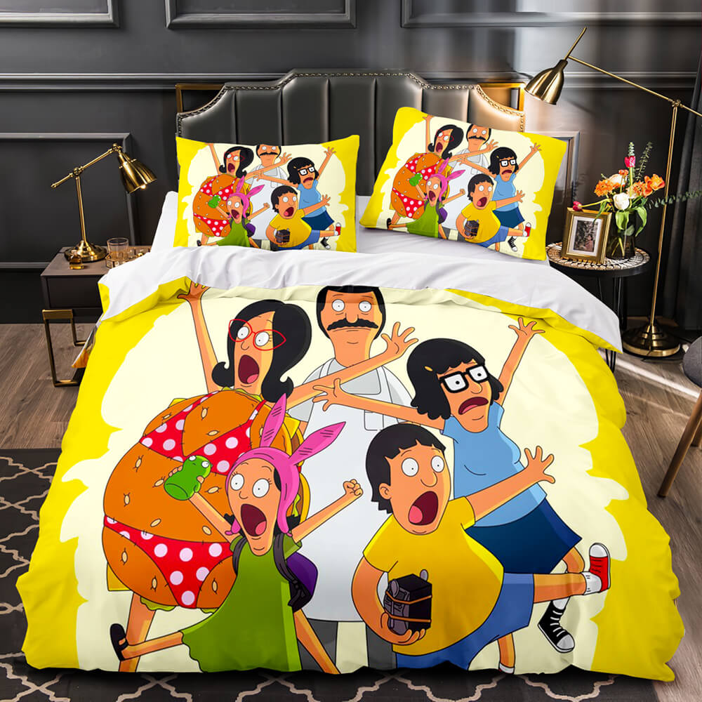 Bob's Burgers The Movie Bedding Set Quilt Duvet (Online Order Only)