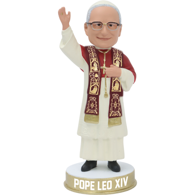 Pope Leo XIV Mini Bobbleheads (Presale)