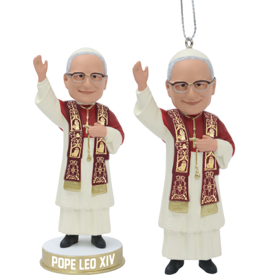 Pope Leo XIV Mini Bobbleheads (Presale)