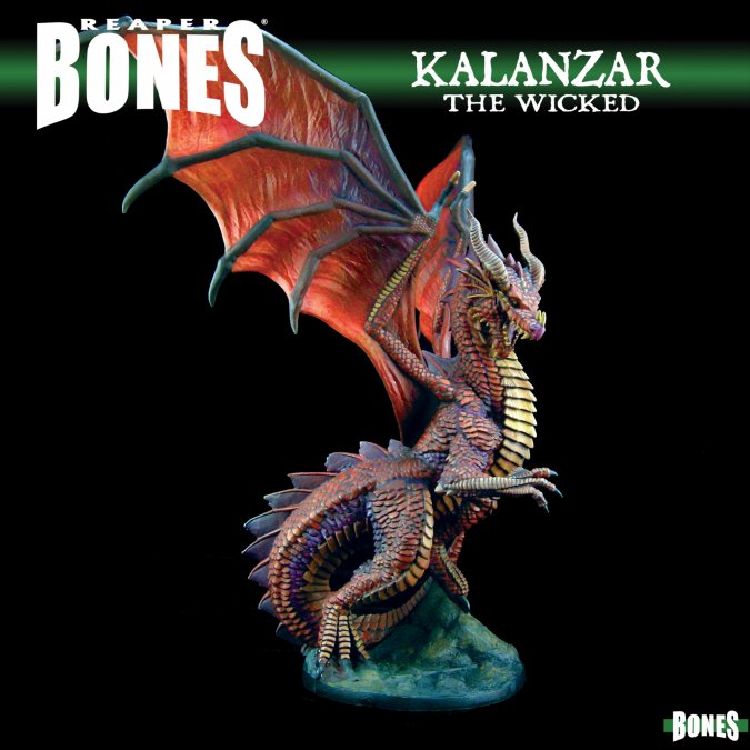 Bones Classic Delux: Kalanzar the Wicked (ONLINE ORDER ONLY)