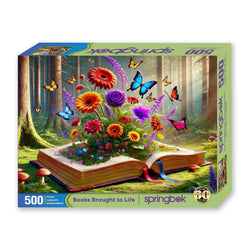 Book Brought to Life 500 Piece Jigsaw Puzzle Springbok (ONLINE ORDER ONLY)