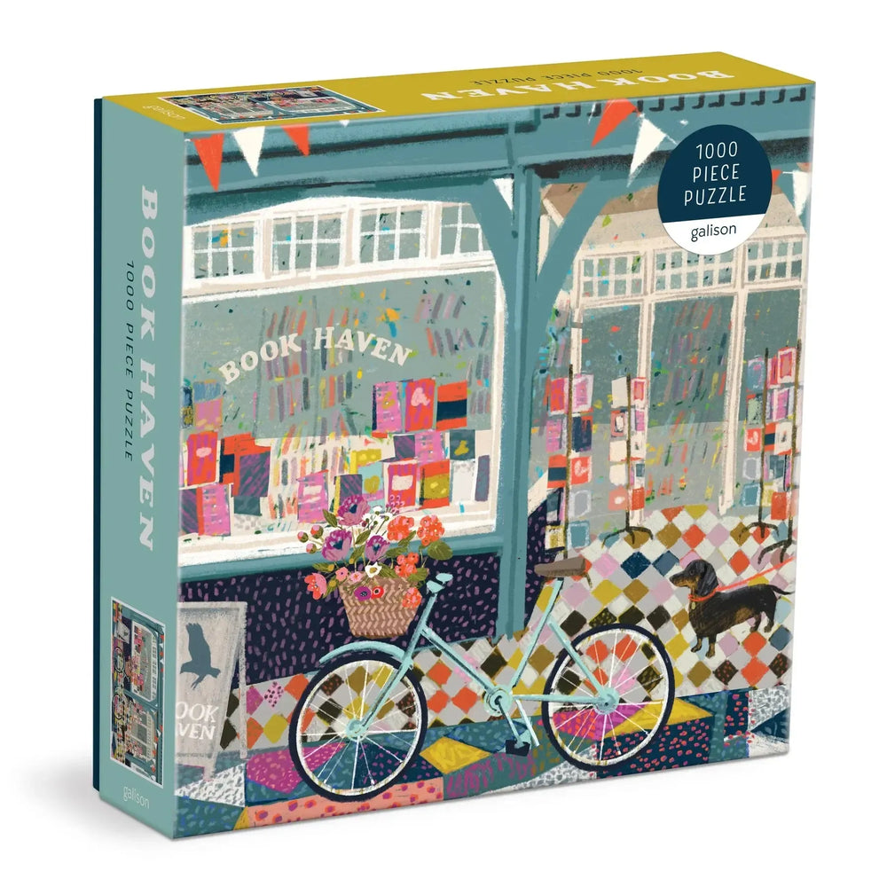 Book Haven 1000 Piece Jigsaw Puzzle Galison (ONLINE ORDER ONLY)
