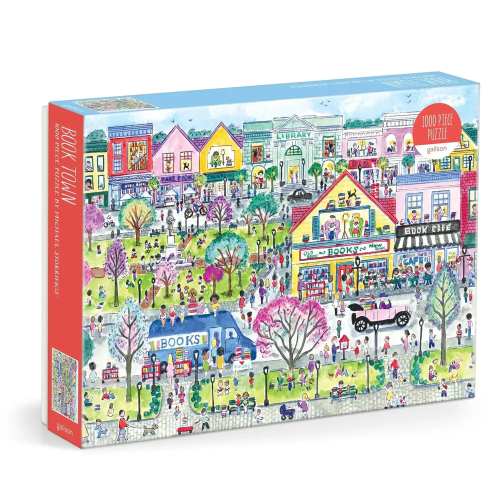 Book Town 1000 Piece Jigsaw Puzzle Galison (ONLINE ORDER ONLY)
