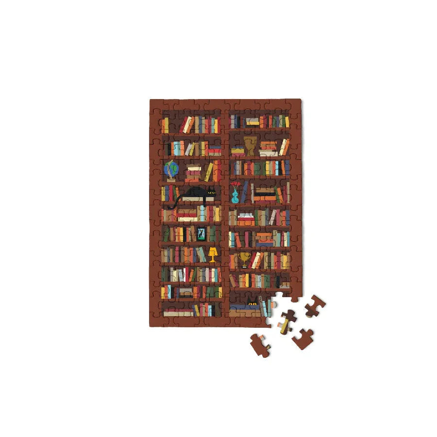 Bookcase 150 Piece Mini Jigsaw Puzzle Micro Puzzles (ONLINE ORDER ONLY)