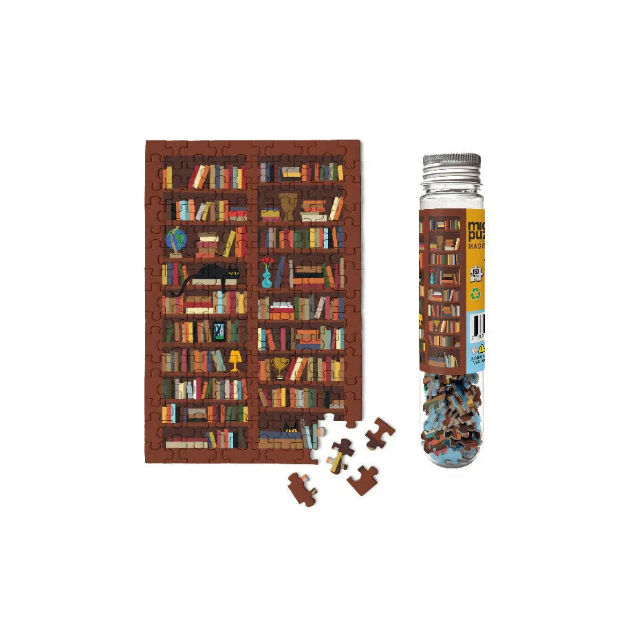 Bookcase 150 Piece Mini Jigsaw Puzzle Micro Puzzles (ONLINE ORDER ONLY)