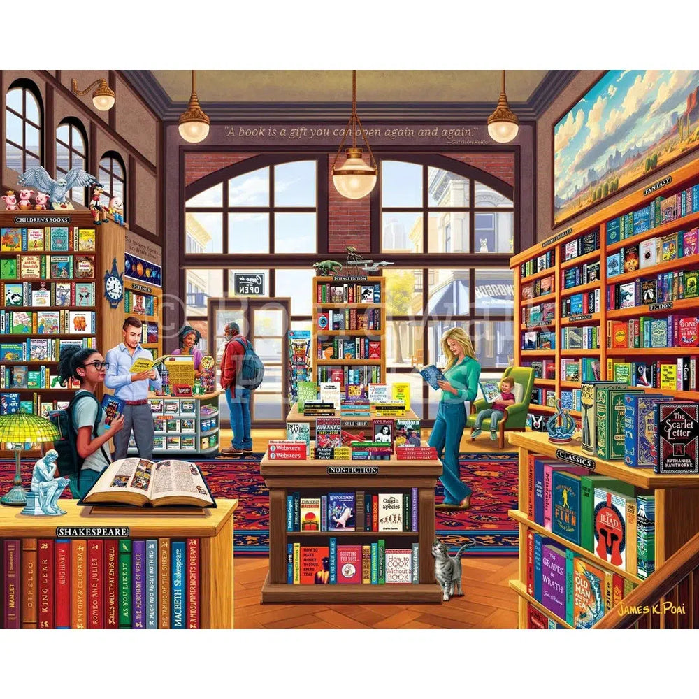 Bookshop 1000 Piece Jigsaw Puzzle Boardwalk (ONLINE ORDER ONLY)