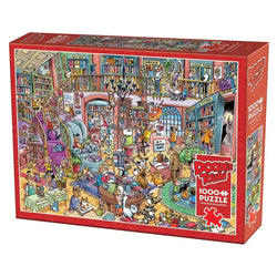 Bookshop Bedlam 1000 Piece Jigsaw Puzzle Cobble Hill (ONLINE ORDER ONLY)