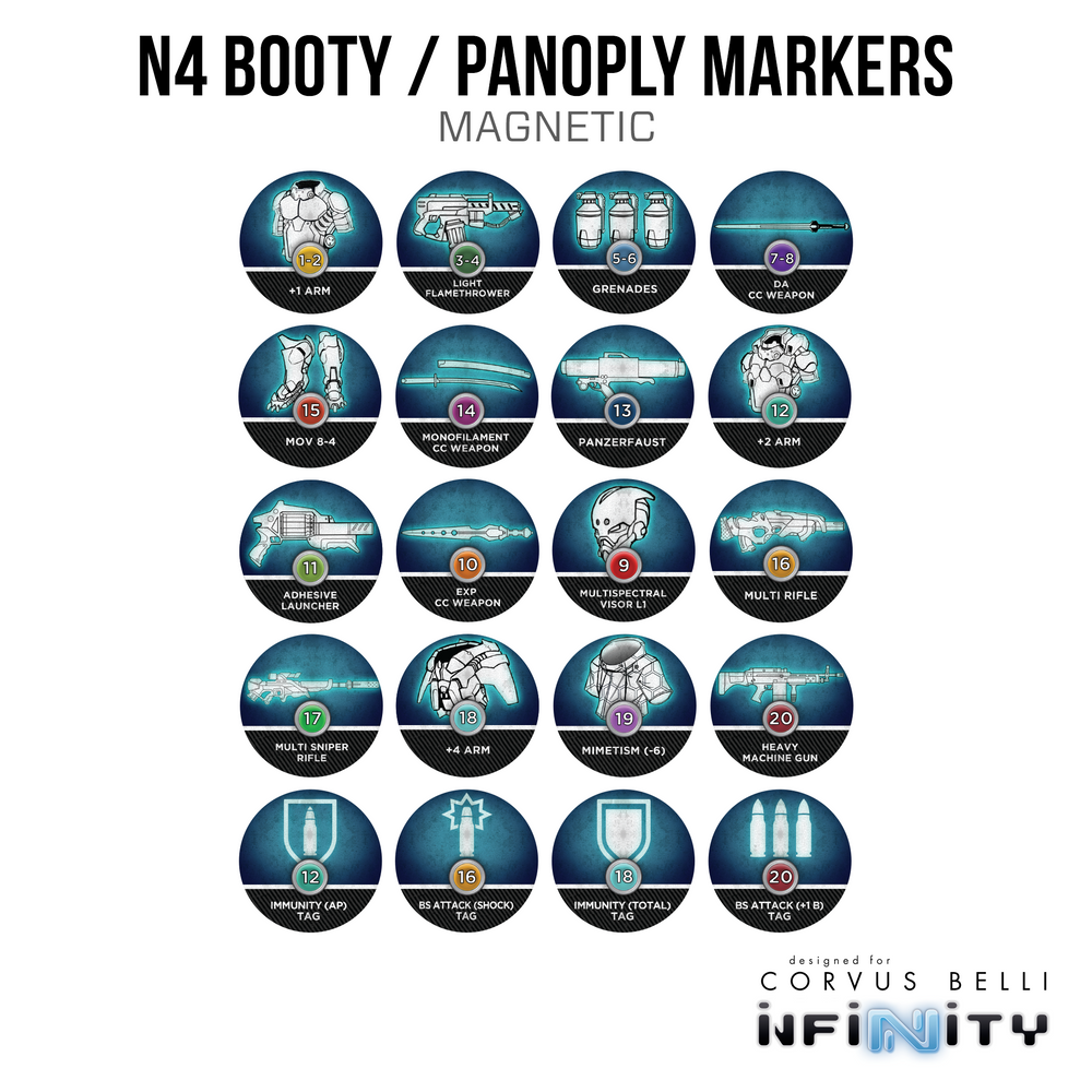Booty / Panoply Markers (ONLINE ORDER ONLY)