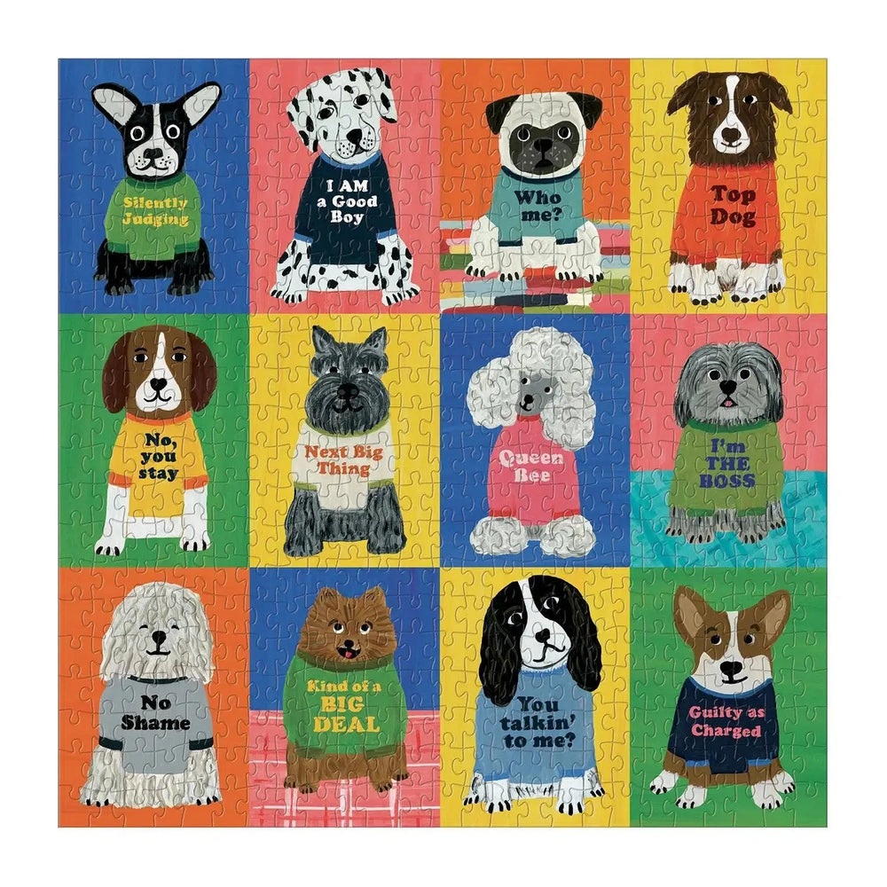 Boss Dogs 500 Piece Jigsaw Puzzle Galison (ONLINE ORDER ONLY)