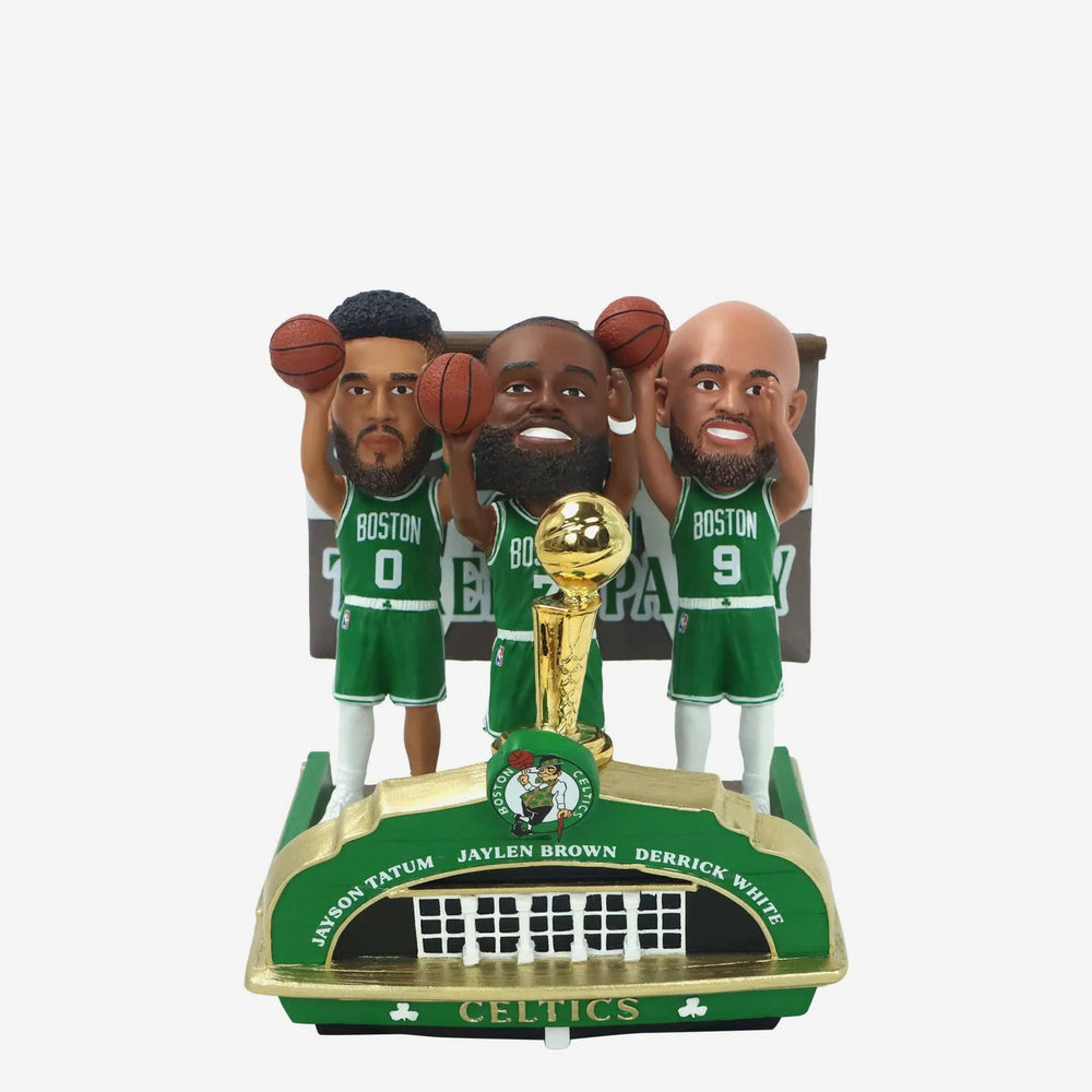 Boston Celtics 2024 NBA Champions Mini Bobblehead Scene (ONLINE ORDER ONLY)